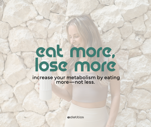 Eat More, Lose More Training
